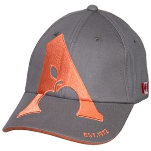 Apple Saddlery Ball Cap - Grey/Salmon