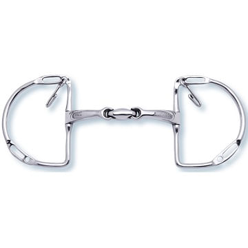 Stubben-EZ-Control-German-D-Ring-Snaffle-Bit---14mm-26333