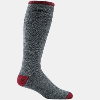 Darn Tough Men's Mountaineering Over The Calf Socks - Smoke | www