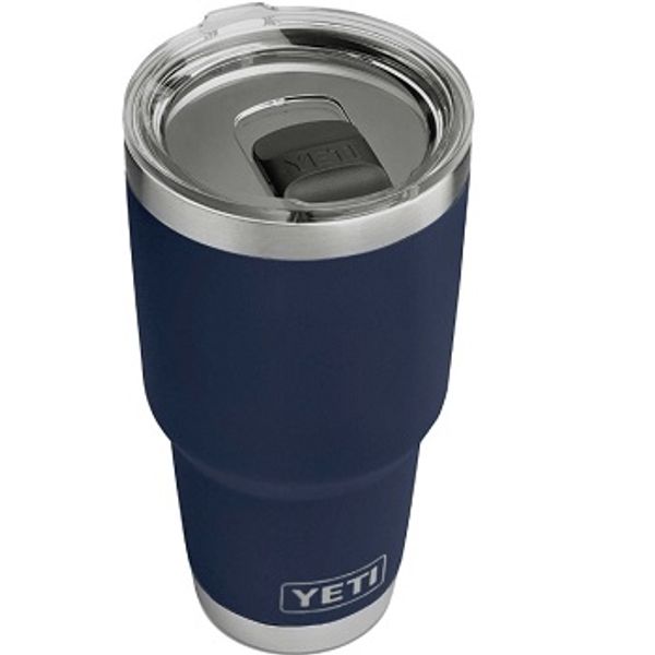 16oz YETI Rambler Pint with a magslider lid in Navy