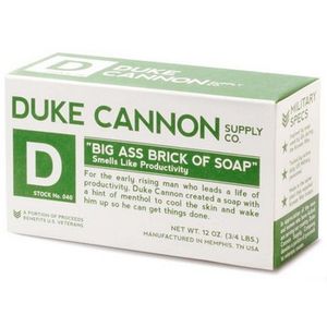 Duke Cannon Men's Brick of Soap - Smells Like Productivity