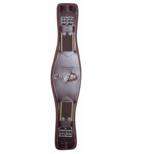 Professional's Choice VenTech Monoflap Leather Girth - Brown