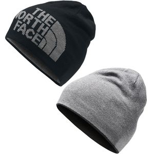 The North Face Highline Reversible Beanie - Black/Medium Grey Heather