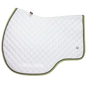 Ogilvy Eventing Profile Pad -White/Dark Grey/Sage Green