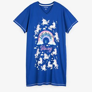 Hatley Women's Rainbow Unicorn Sleep Shirt