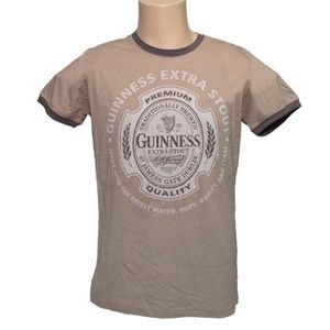 Guinness Men's Extra Stout T-Shirt - Beige