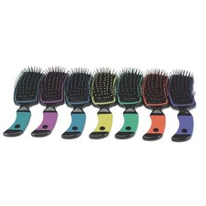 Grooming Tools - Curved Plastic Mane & Tail Brush