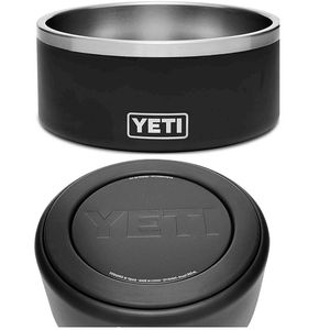Yeti Boomer 8 Stainless Steel Dog Bowl - Black