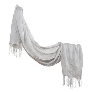 Back on Track Scarf - White