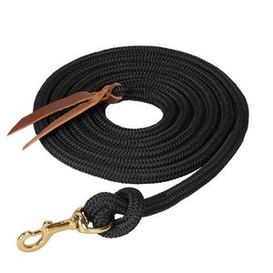 Weaver Poly Cowboy Lead 10' with Snap - Black