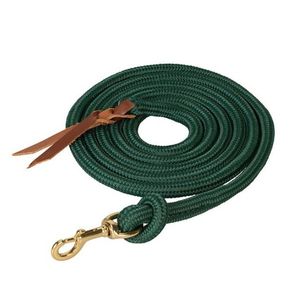 Weaver Poly Cowboy Lead 10' with Snap - Hunter Green