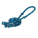 Weaver-Braided-Nylon-Barrel-Reins---Navy-Royal-Blue-Turquoise-242431