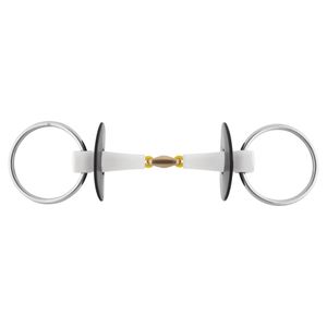 Nathe Loose Ring Double Jointed Snaffle Bit - 18mm