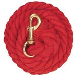 Weaver-Cotton-Lead-with-Solid-Brass-Snap---Red-180293