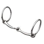 Weaver-Nickel-Plated-Loose-Ring-Western-Snaffle-180262