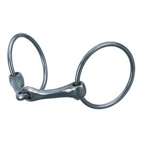 Weaver Malleable iron Loose Ring Snaffle Bit