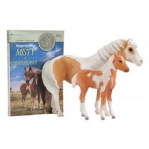 Breyer Misty and Stormy Model and Book Set
