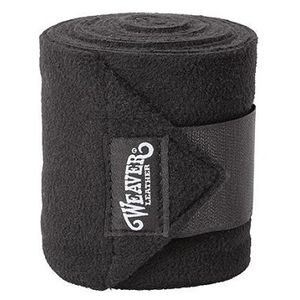 Weaver Fleece Polo Wraps - Black
