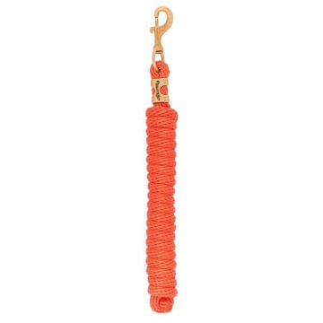 Weaver-Poly-Lead-Rope-with-Solid-Brass-Snap---Orange-94244