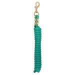 Weaver-Poly-Lead-Rope-with-Solid-Brass-Snap---Emerald-94245