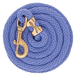 Weaver Poly Lead Rope with Solid Brass Snap - Lavender