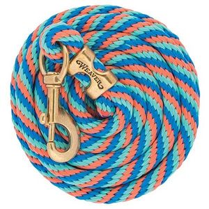 Weaver Poly Lead Rope with Solid Brass Snap - W18