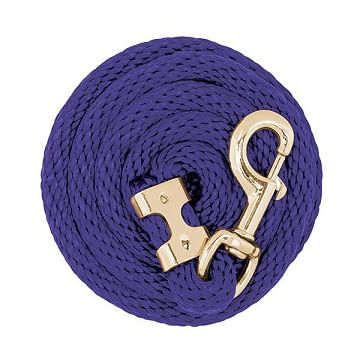 Weaver-Value-Lead-Rope-with-Brass-Plated-Snap---Purple-209051
