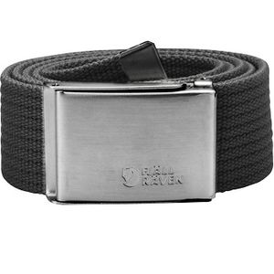 Fjallraven Unisex Canvas Belt - Dark Grey