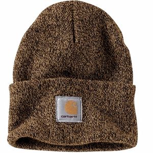 Carhartt Acrylic Knit Cuffed Beanie - Dark Brown/Sand