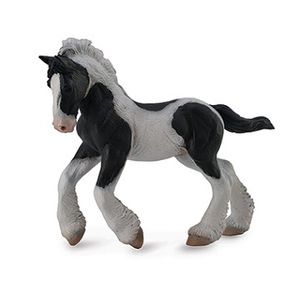 Breyer Corral Pals Black and White Piebald Gypsy Foal