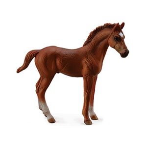 Breyer Corral Pals Chestnut Thoroughbred Foal - Standing