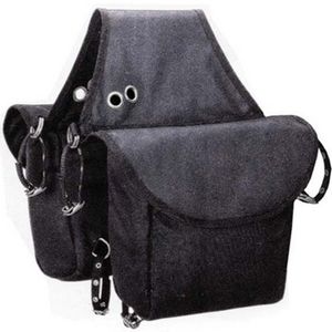 Weaver Insulated Nylon Saddle Bag - Black