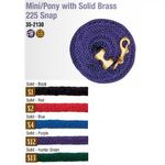 Weaver-Mini-Pony-Poly-Lead-Rope-with-Solid-Brass-Snap---Black-155299