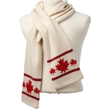 Crown-Cap-Canadiana-Lambswool-Scarf---Ivory-213387