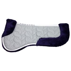 Century Shaped Cotton Halfpad - Grey/Violet