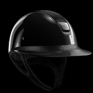 Samshield Miss Shield Shadowglossy Top Shimmer Helmet - Black