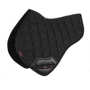 LeMieux Carbon Mesh Close Contact Half Square Pad - Black