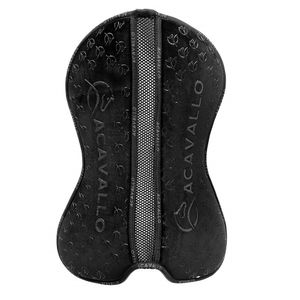 Acavallo Louvre Wither Shaped Spine Free Memory Foam Pad - Black