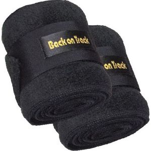 Back on Track Fleece Polo Wraps - Black