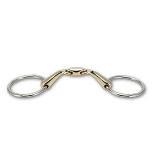 Stubben Sweet Copper Anatomic Loose Ring Snaffle Bit