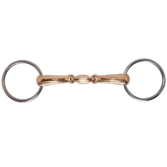 Korsteel-JP-Copper-Oval-Loose-Ring-Snaffle-Bit