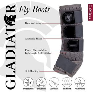 LeMieux Gladiator Mesh Fly Boots