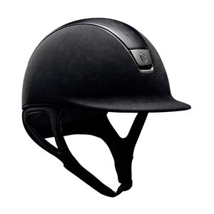 Samshield Premium Leather Top Helmet - Black