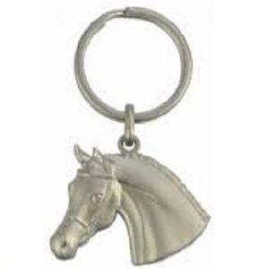 3D Horse Head Key Chain