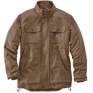 Carhartt Men's Full Swing Relaxed Fit Quick Duck Insulated Jacket - Canyon Brown