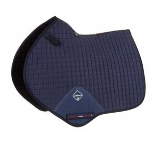 LeMieux ProSport Suede Close Contact Square Pad - Navy
