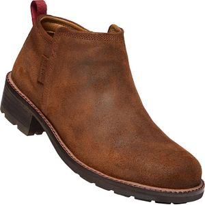 Keen Women's Oregon City Low Boots - Snuff/Tibetan Red