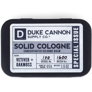 Duke Cannon Solid Cologne - Vetiver+oakmos
