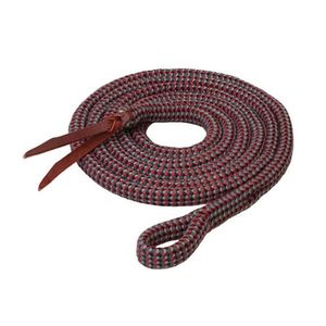 Weaver EcoLuxe Bamboo Lead 12.5' - Charcoal/Indigo/Dark Red/Black