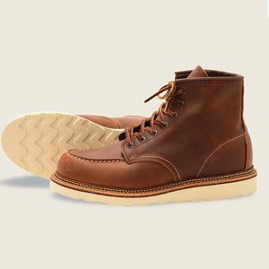 Red Wing Men's 6" Classic Moc Boot - Copper (1907)